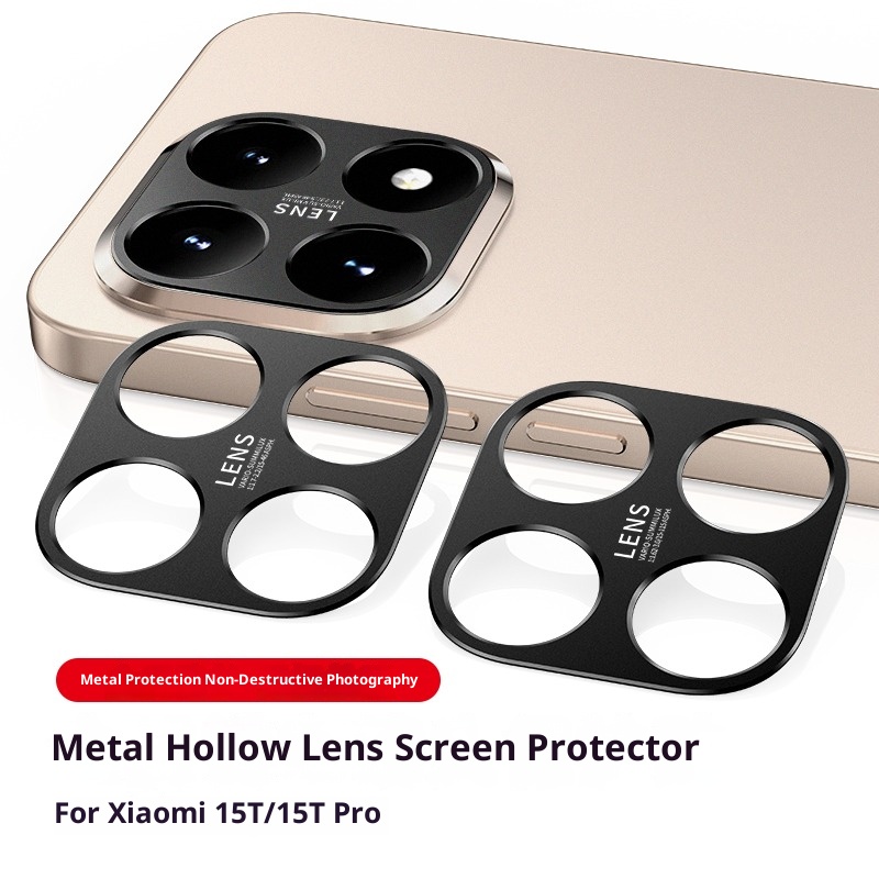 Photography Kit Xiaomi 15T Pro - Aluminium Metall Rückfahrkamera Objektivschutz für Xiaomi