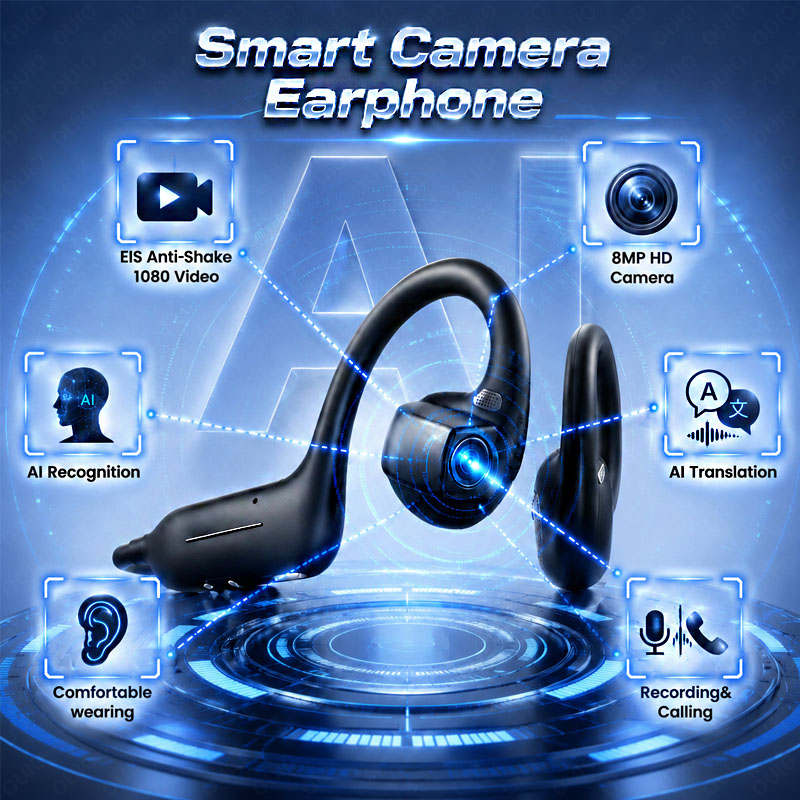 Photography Outdoor - NEUE KI-gestützte Smarte Schießkopfhörer 800W HD-Kamera