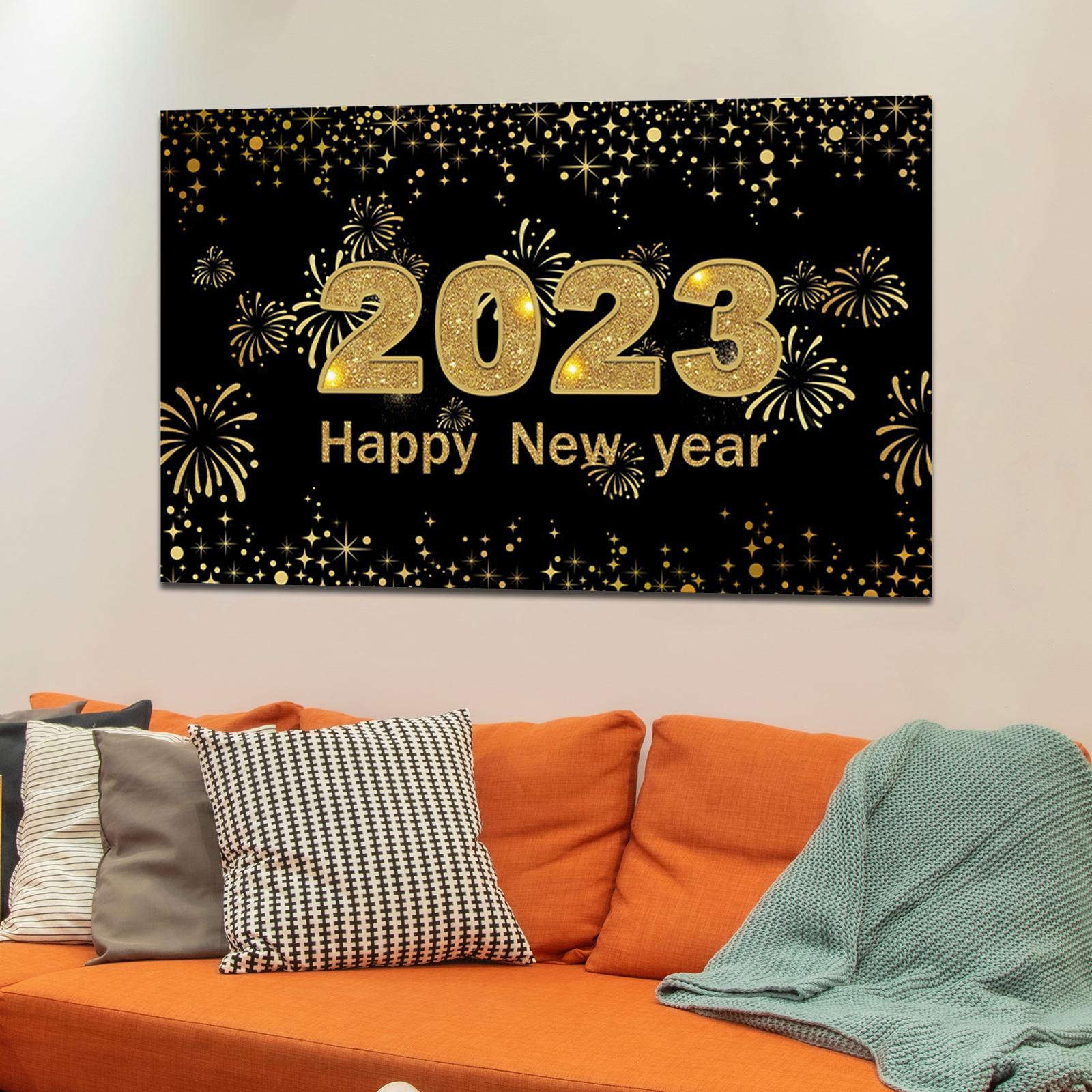 Photography Year - Wandschild-Poster, Happy New Year Banner 2023,
