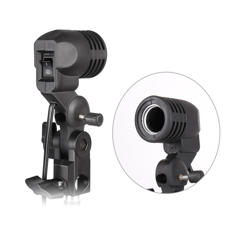 Photography Umbrella Lighting Kit - 1,8 m Kabel, Glühbirnenständer, E26/E27, AC-Sockel,