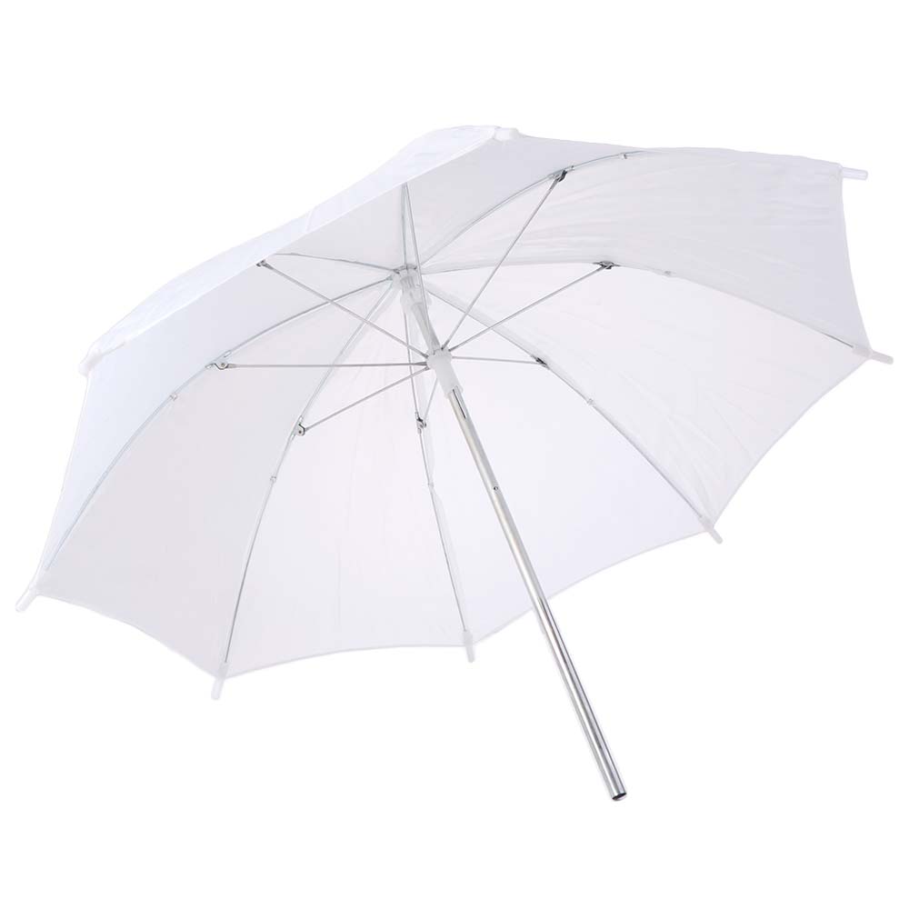Photography Umbrella Lights - 50cm/20 Zoll Fotografie-Regenschirm mit Metallgriff, Lichtschirm,