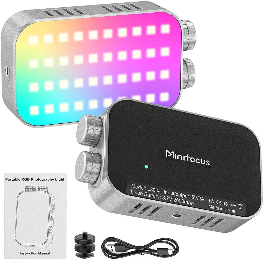 Photography Umbrella Lights - Pocket Tofu RGB-Fill-Light, tragbares LED-Licht, Retro-Panel