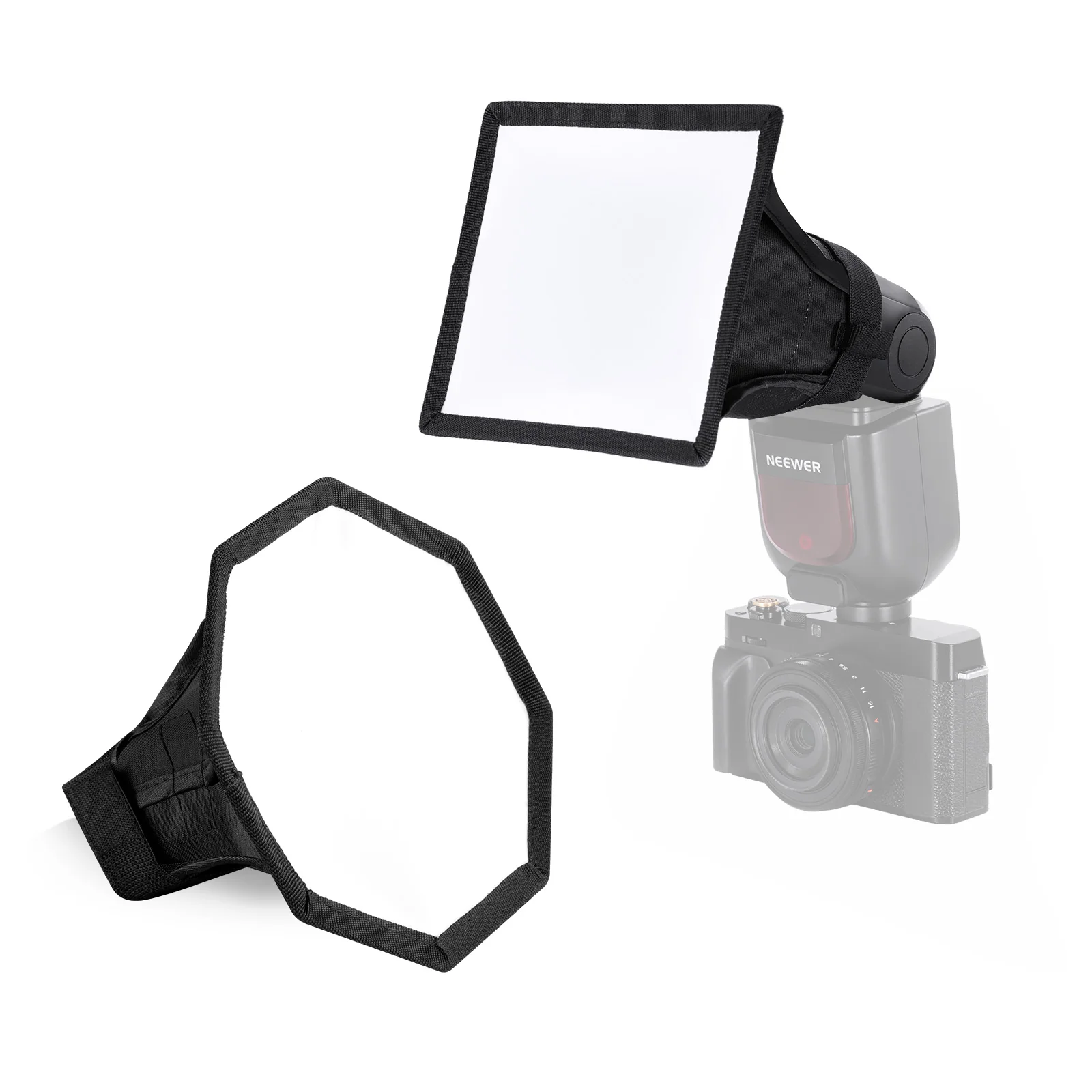 Speedlite Flash External - NEEWER NS5P Verbesserte Faltbare Blitzlicht-Softbox-Diffusor Tragbarer