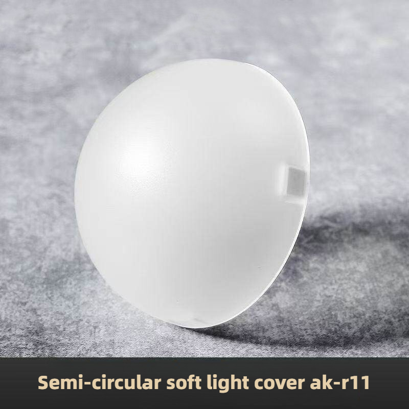 Pop Up Flash Diffuser - Universelle Halbrunde Softbox AK-R11 für Godox