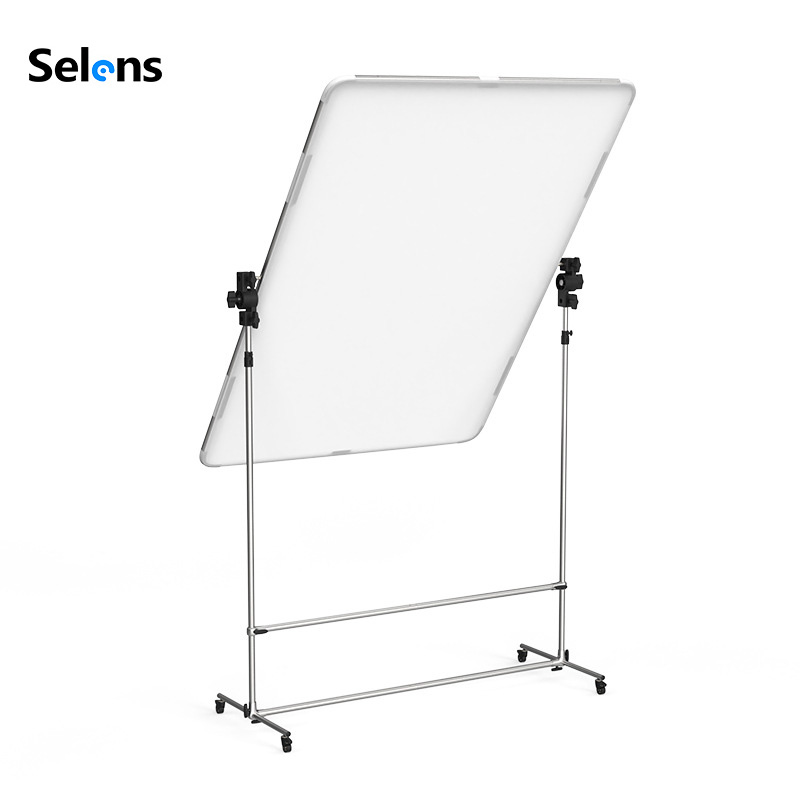 Pop Up Flash Diffuser - Selens 1,5x2m Fotografie-Softlight-Schirm mit Rollen, mobiles