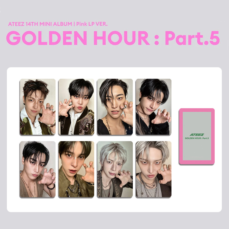 Photography News - 8 Stück/Set Idol Boys ATEEZ Neues