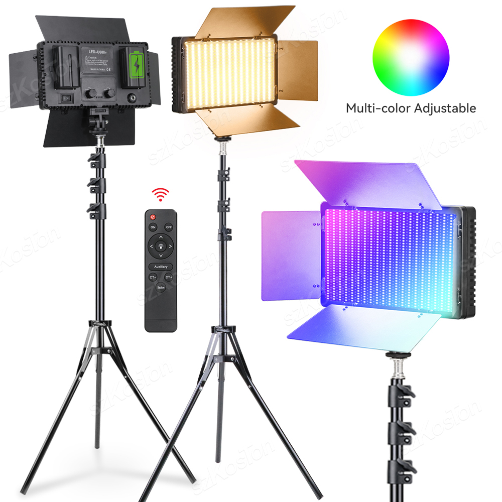 Photography Umbrella Lighting Kit - RGB Fotografie Video LED Füllen Licht