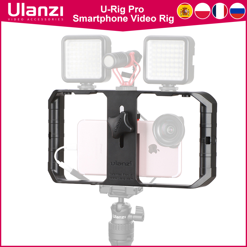 Photography Kit Xiaomi 15T Pro - Ulanzi U-Rig Pro Smartphone-Video-Rig mit 3-Schuhhalterungen,