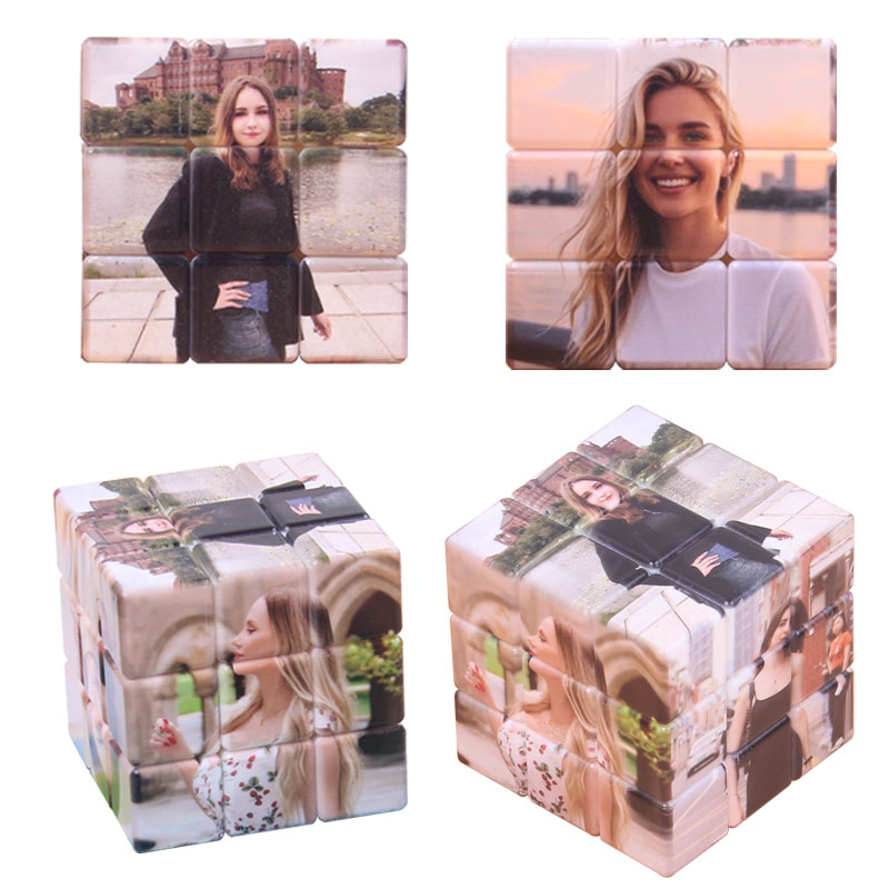 Photography Pose - Personalisierte Zauberwürfel, individuelle Rahmen, Fotorahmen, gedruckte