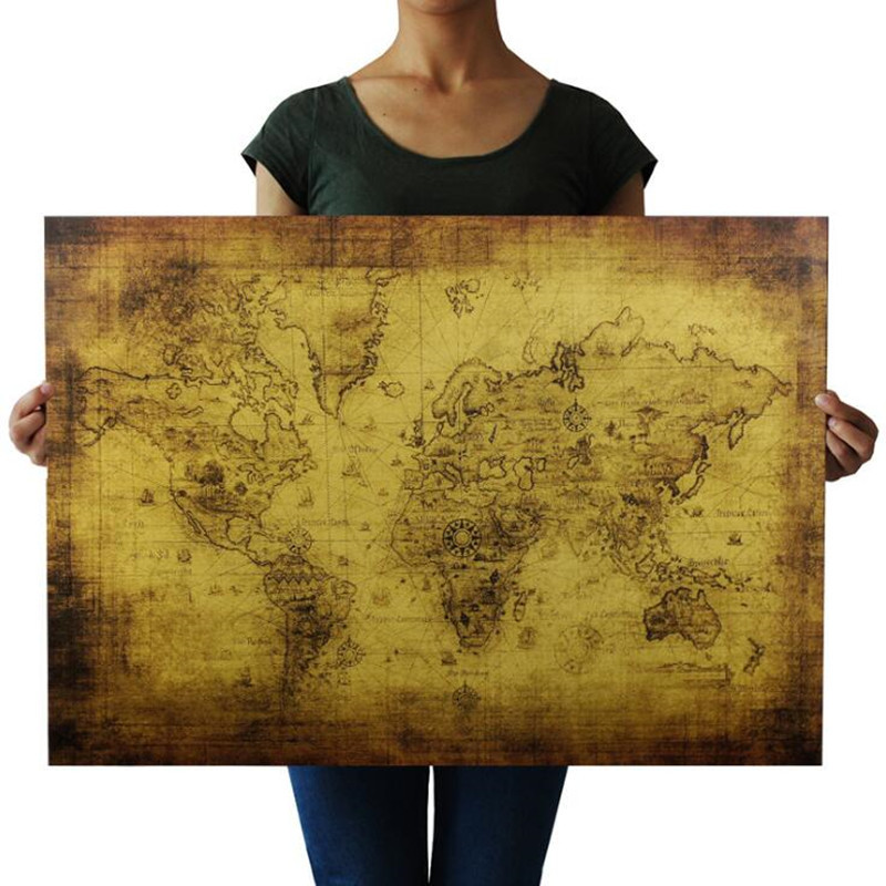 Photography Mapped - Große 72,5 x 51,5 cm Vintage