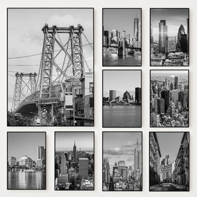 (2D-Leinwandgemälde) Schwarz-W – Photography Mapped Bewertung und Preis