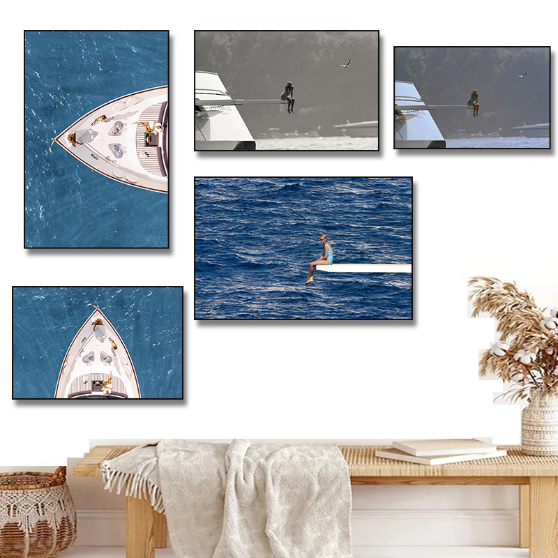 1 Stück rahmenlose Leinwandmal – Photography Black And White Bewertung und Preis