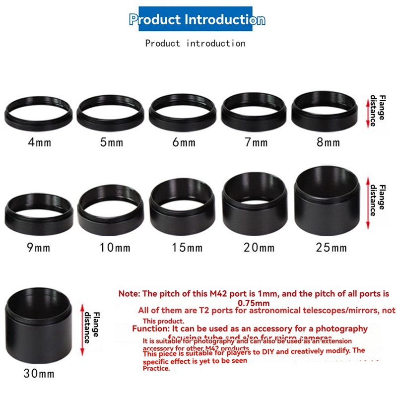 Neuer M42x1mm Verlängerungsrin – Photography Youtube Bewertung und Preis
