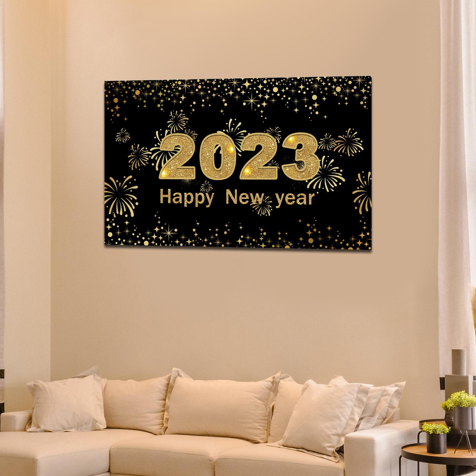 Wandschild-Poster, Happy New Y – Photography Year Bewertung und Preis