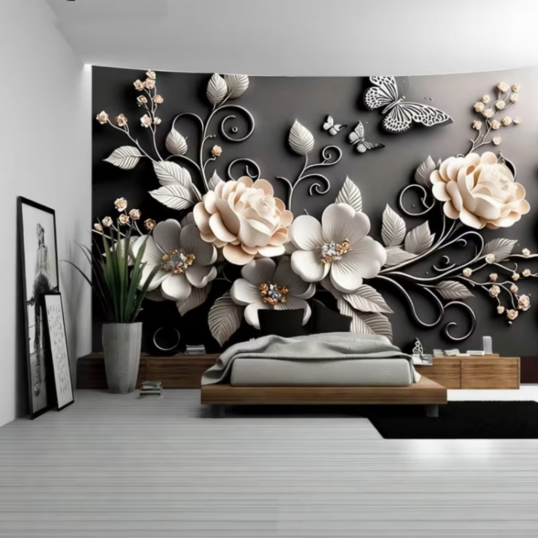 Wandbilder, Reliefs, Blumen-Fo – Photography Black And White Bewertung und Preis