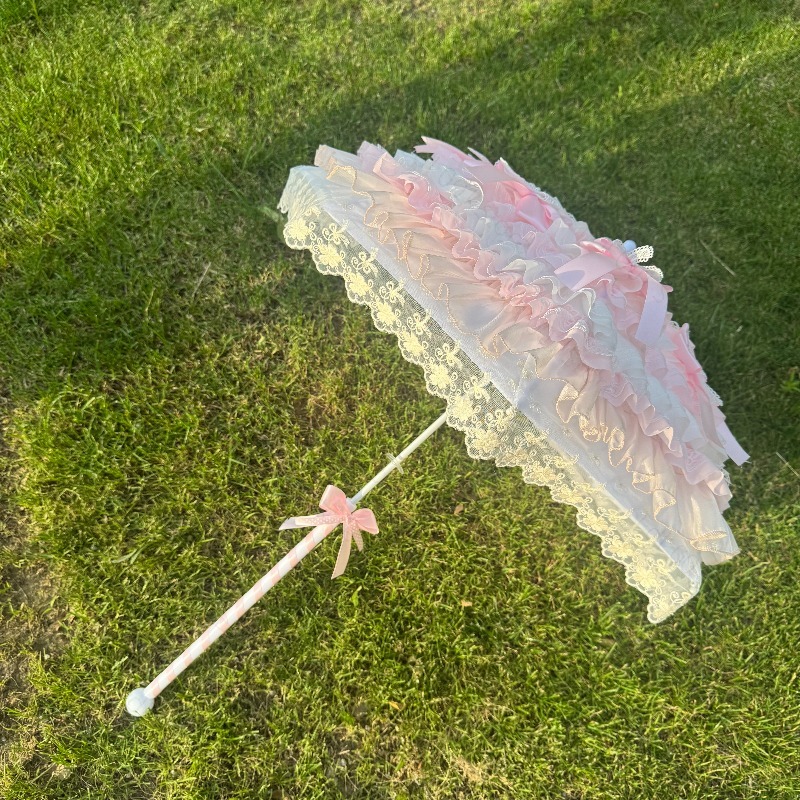 Rosa-weißer Schmetterlings-Reg – Photography Umbrella Bewertung und Preis