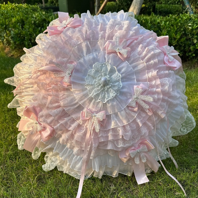 Rosa-weißer Schmetterlings-Reg – Photography Umbrella Bewertung und Preis