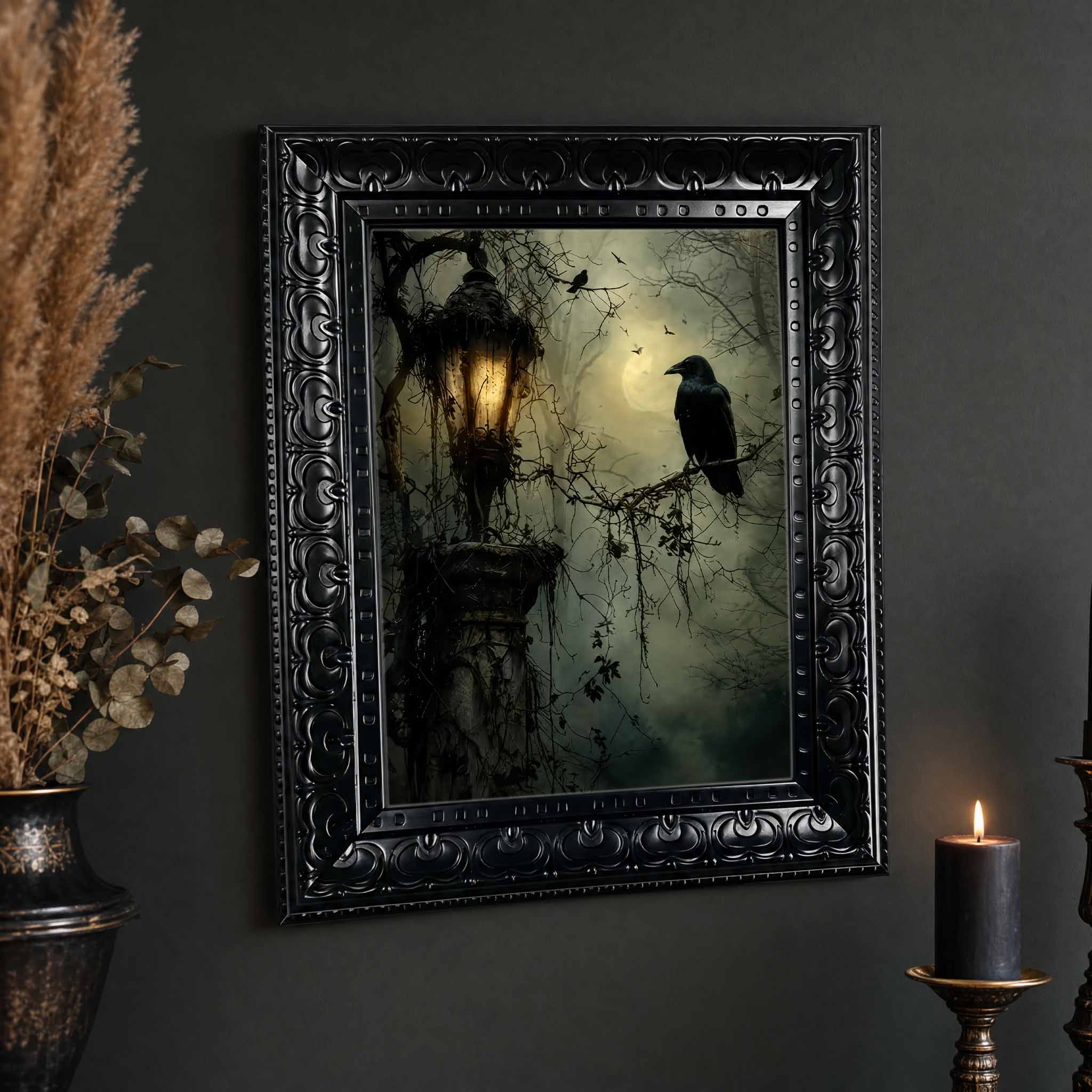 Halloween-Wandkunst, gerahmter – Photography Pose Bewertung und Preis