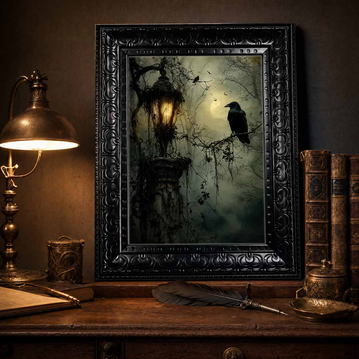 Halloween-Wandkunst, gerahmter – Photography Pose Bewertung und Preis
