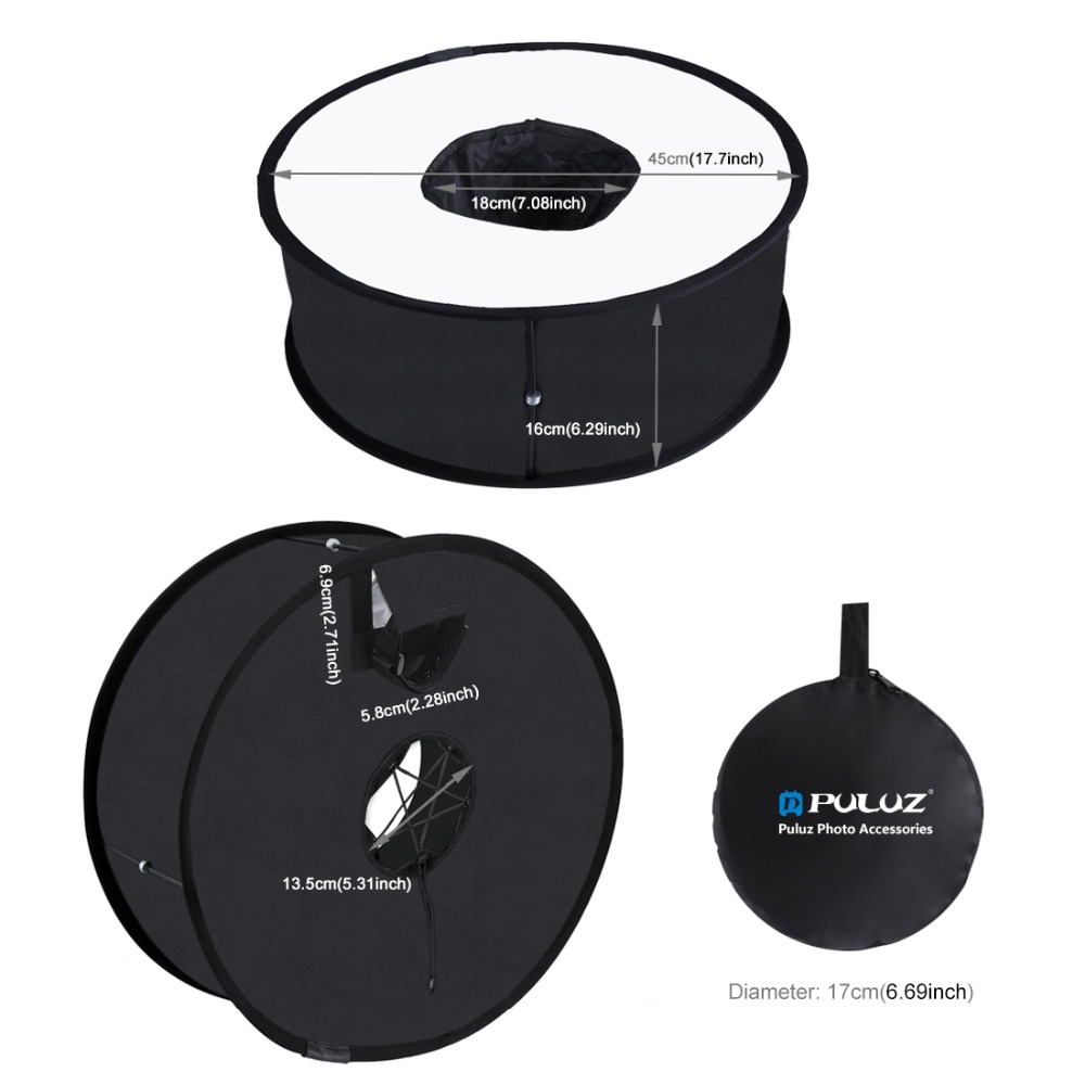 45cm Ring-Softbox für Blitzlic – Pop Up Flash Diffuser Bewertung und Preis
