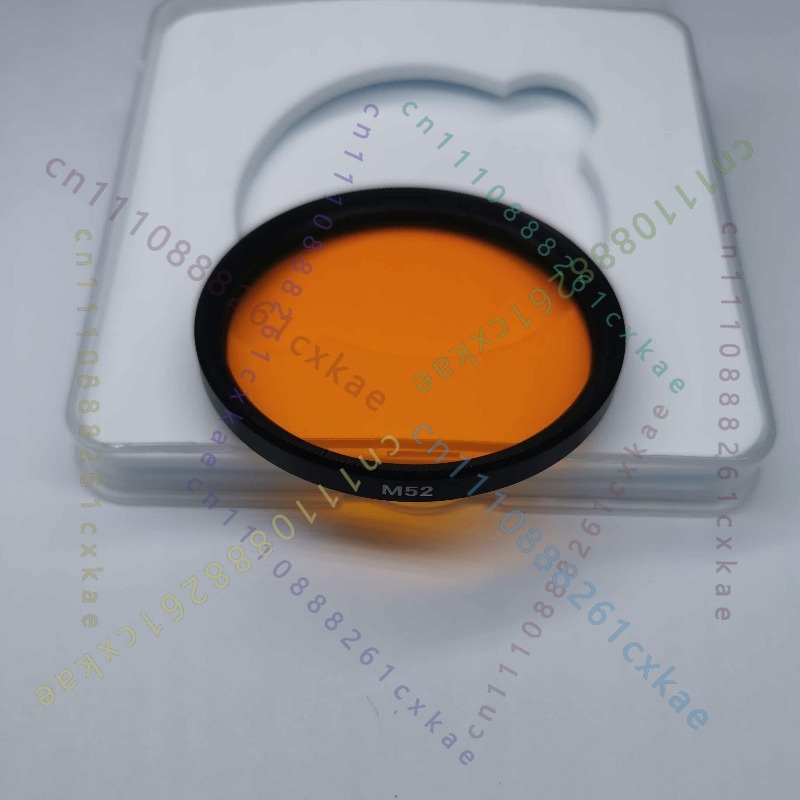 Orangefarbener optischer Glasl – Photography Black And White Bewertung und Preis