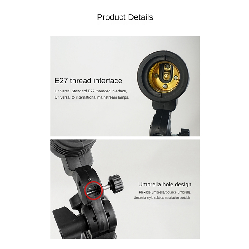 Lichtlampe für Fotostudio, E27 – Photography Umbrella Lights Bewertung und Preis