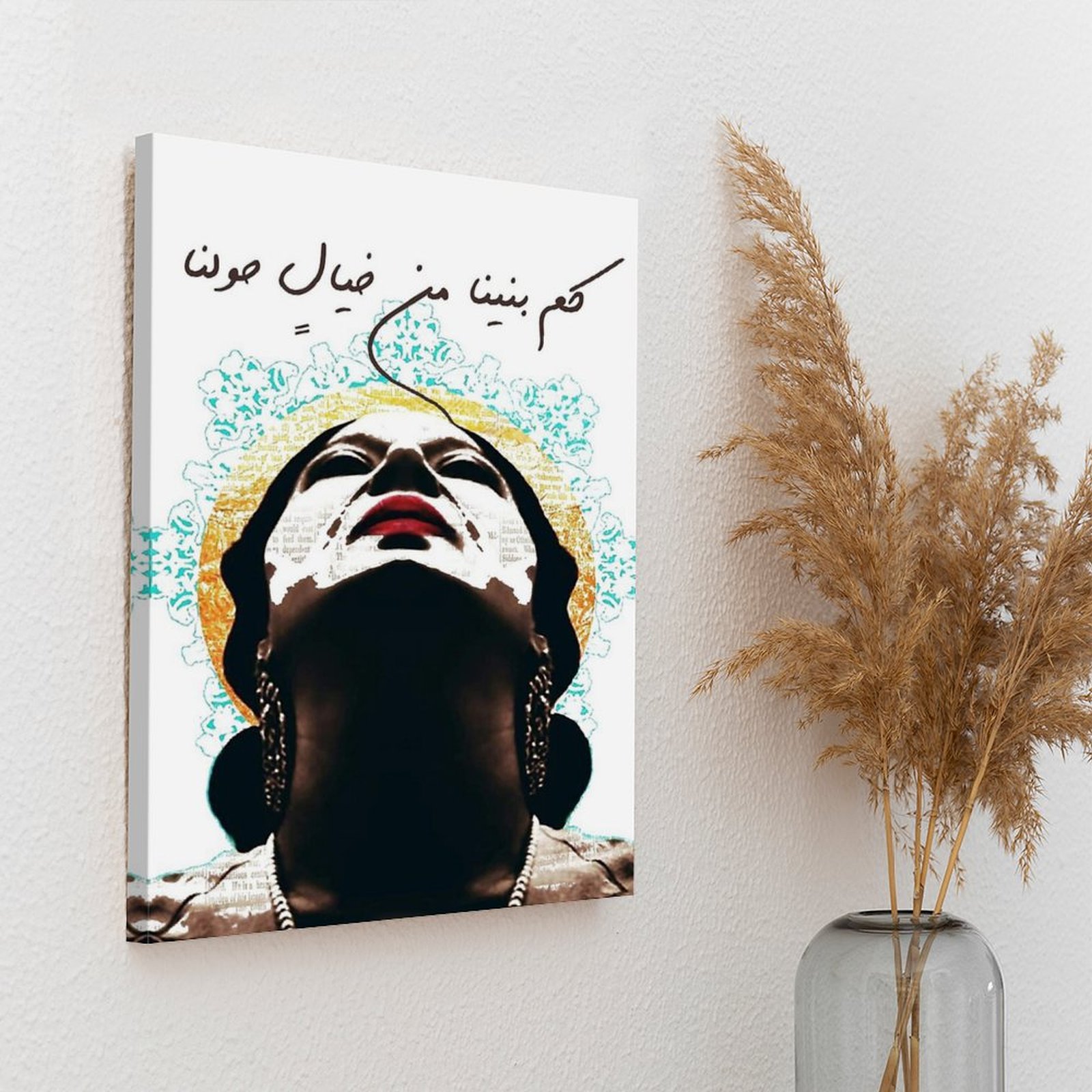 Umm Kulthum Leinwand Malerei P – Photography Pose Bewertung und Preis