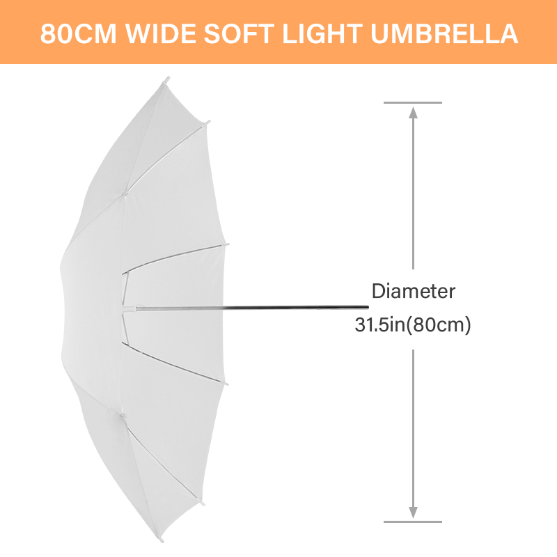 76 * 80cm X4 Transparenter Wei – Photography Umbrella Lights Bewertung und Preis