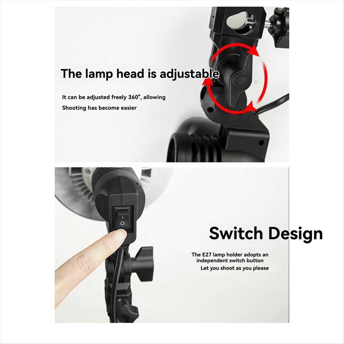 A40I 1,8m E27 Fotografie-Lampe – Photography Umbrella Lights Bewertung und Preis