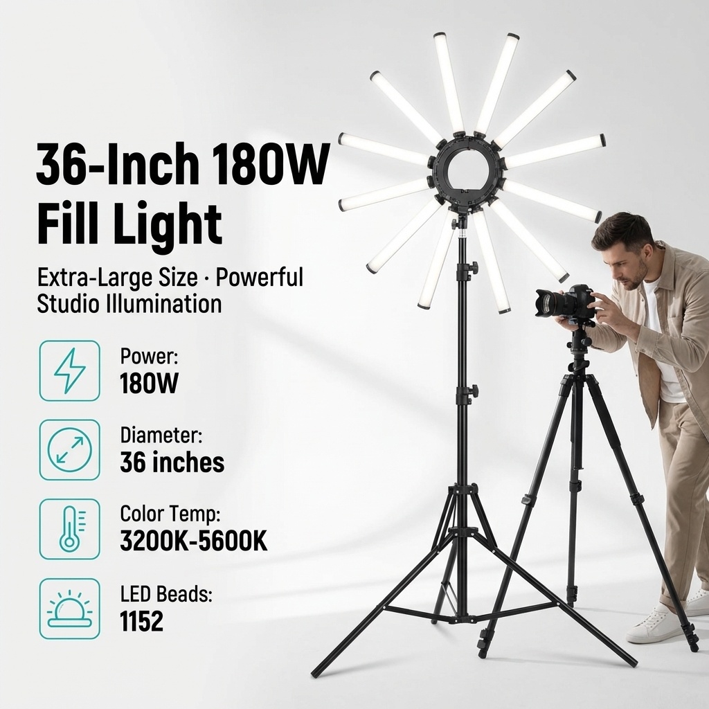 12-Arm Multi-Röhren Fotografie – Photography Youtube Bewertung und Preis