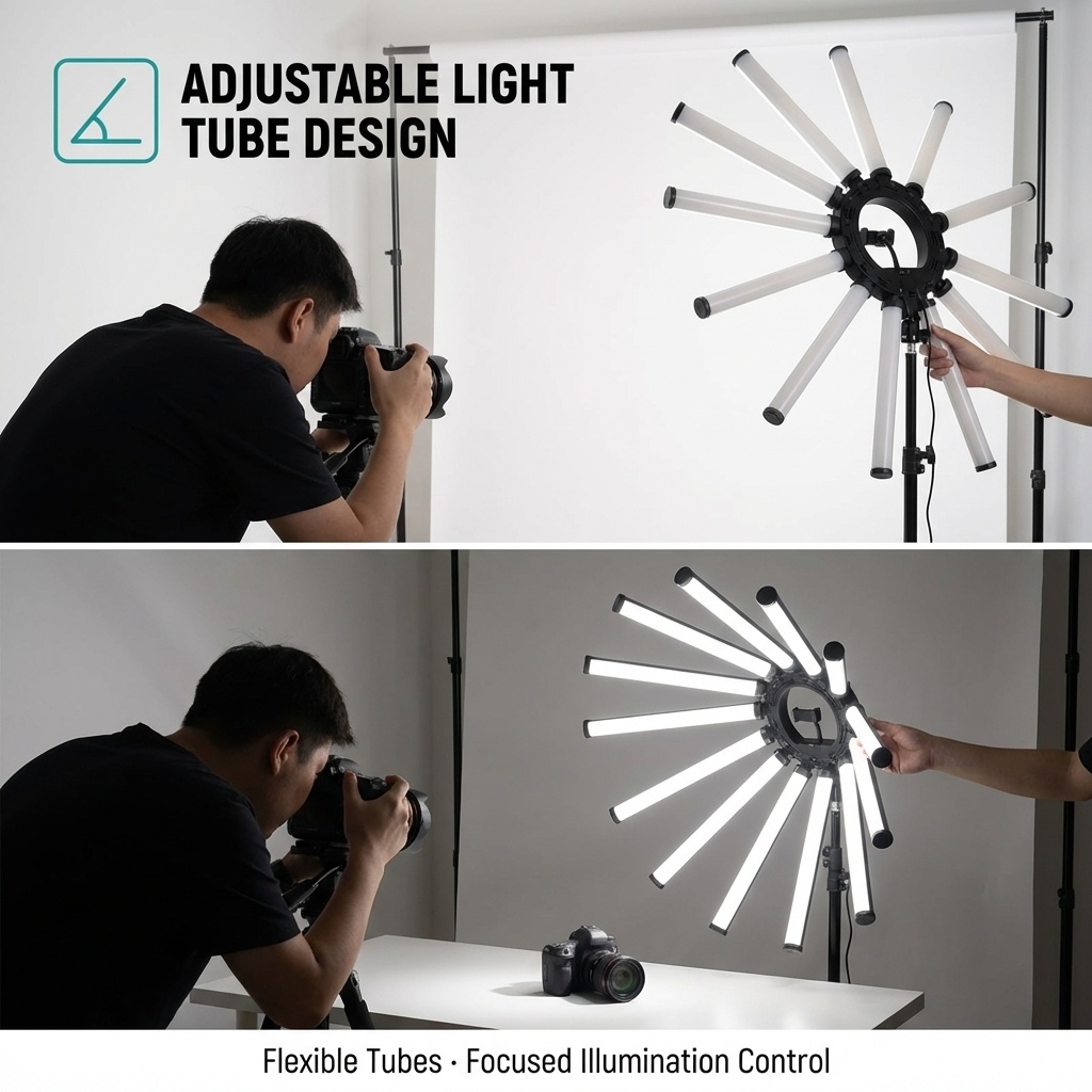 12-Arm Multi-Röhren Fotografie – Photography Youtube Bewertung und Preis