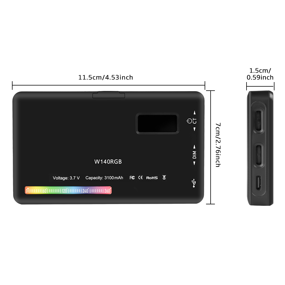 SH W140 LED RGB Videoleuchte 0 – Photography Umbrella Lights Bewertung und Preis