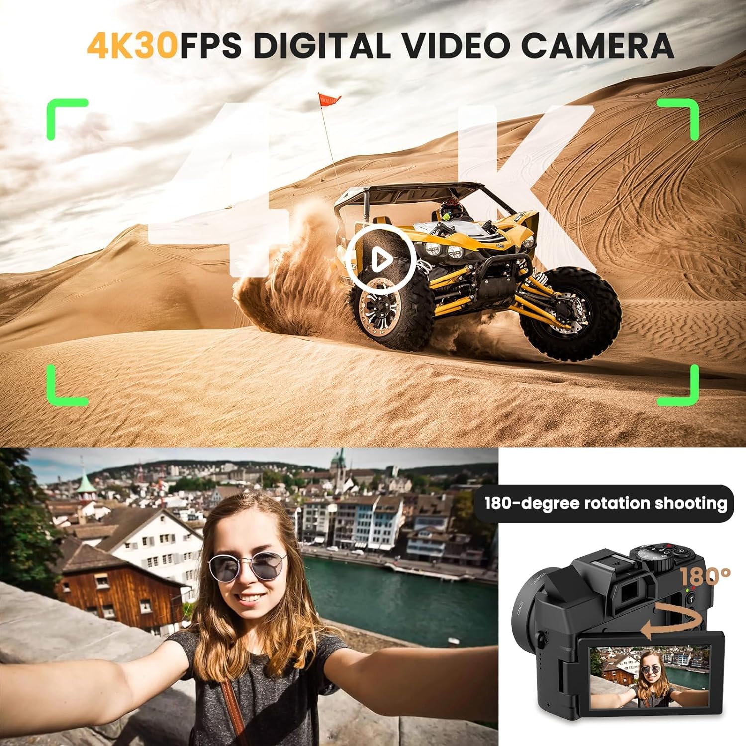48MP Digitalkamera mit WLAN un – Photography Youtube Bewertung und Preis