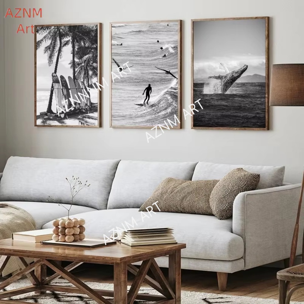 1PC, Fein Surfen Schwarz und W – Photography Black And White Bewertung und Preis