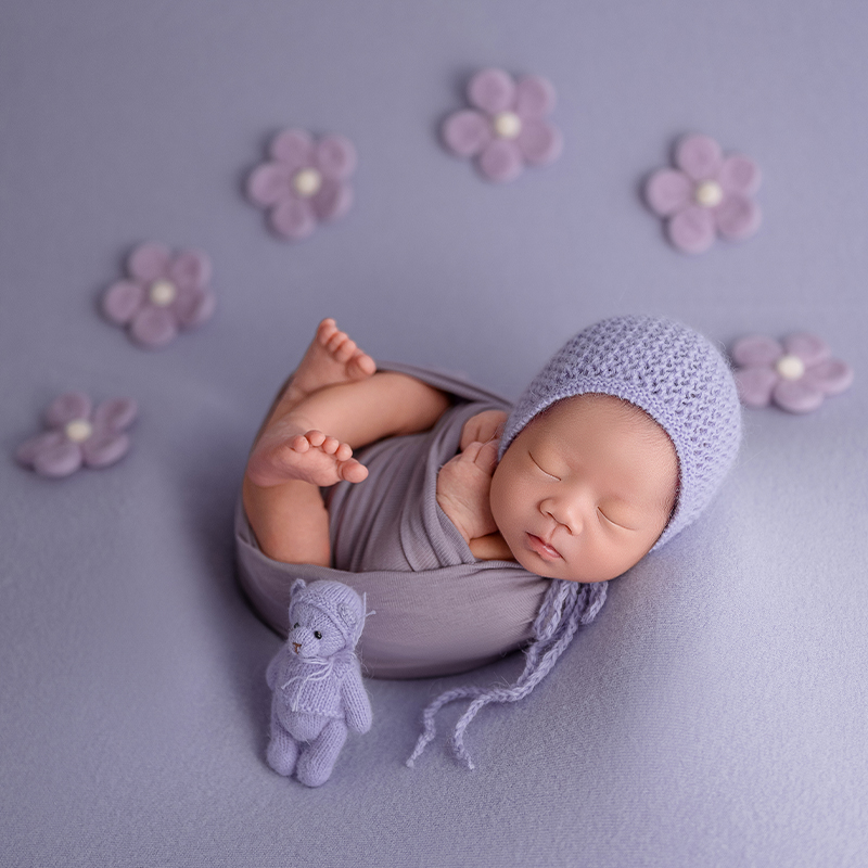 Baby-Strickspielzeug, Mini-Han – Photography Pose Bewertung und Preis