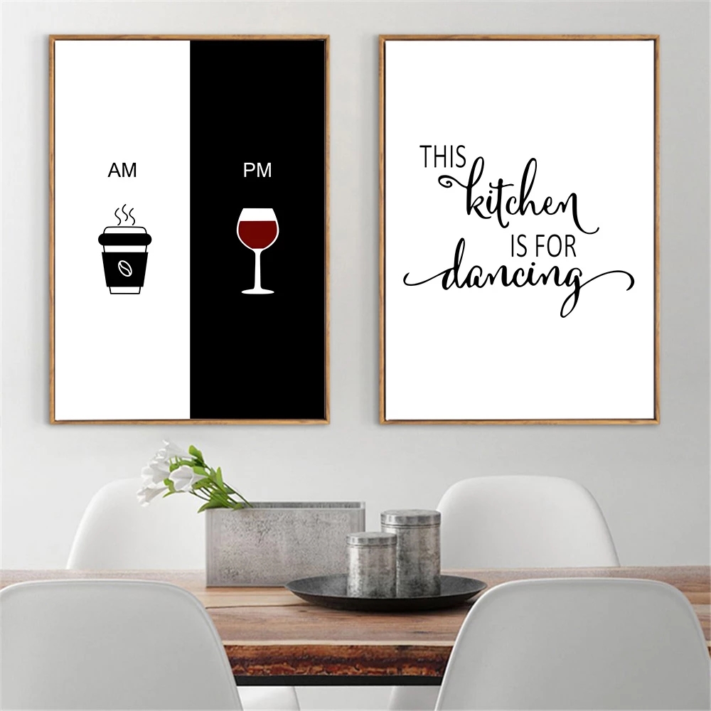(Kein Rahmen) AM PM Coffee Win – Photography Black And White Bewertung und Preis