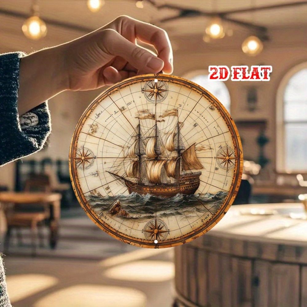Vintage Nautischer Kompass Met – Photography Mapped Bewertung und Preis
