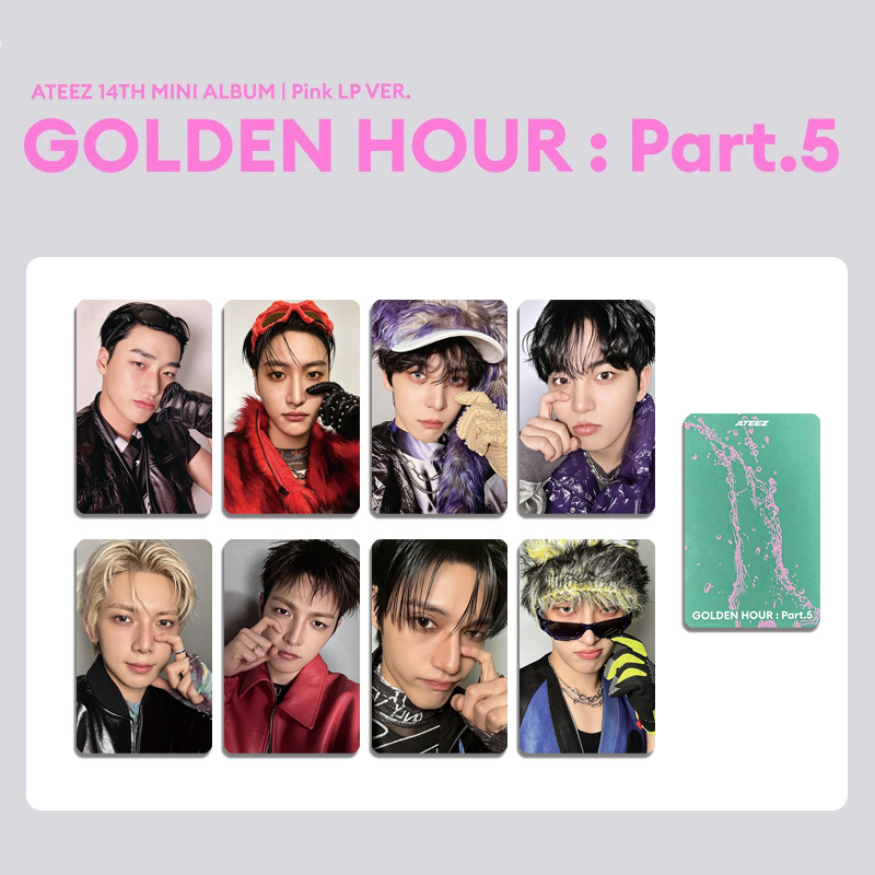 8 Stück/Set Idol Boys ATEEZ Ne – Photography News Bewertung und Preis