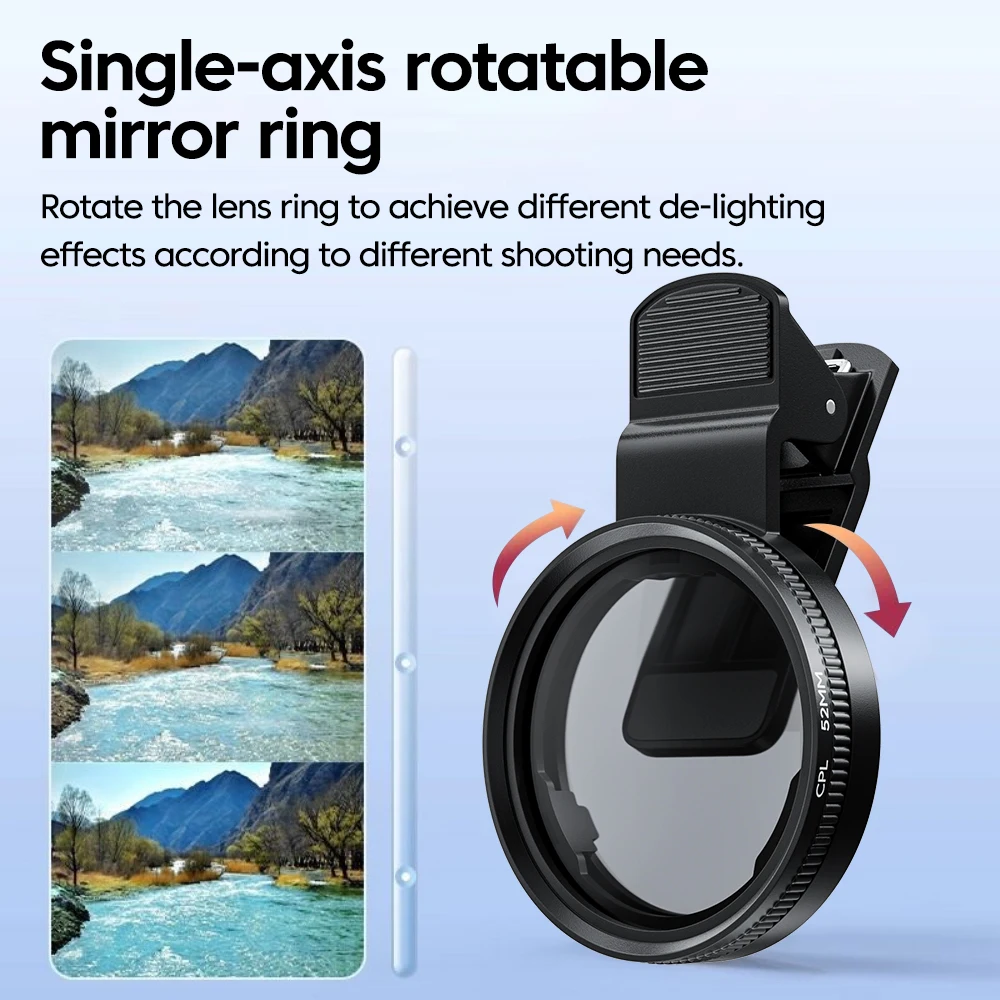 52mm CPL Handy-Objektivfilter  – Photography Kit Xiaomi 15T Pro Bewertung und Preis