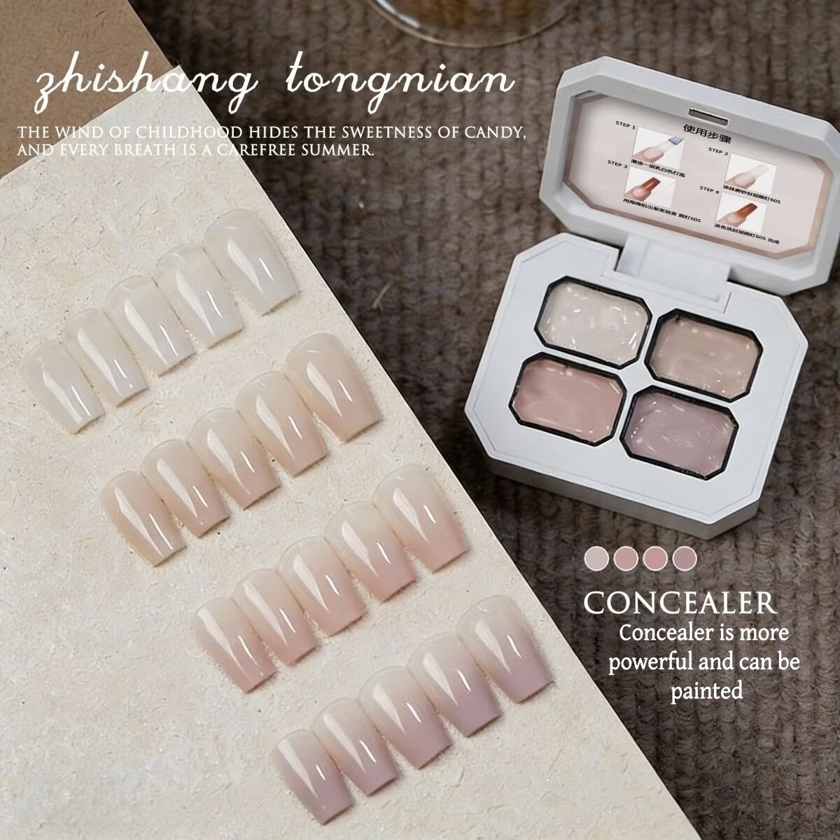 4 Farben im Farbverlauf: Rosa, – Photography Design Bewertung und Preis