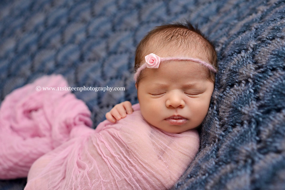 Hellrosa Mulltuch-Babywickel,  – Photography Newborn Bewertung und Preis