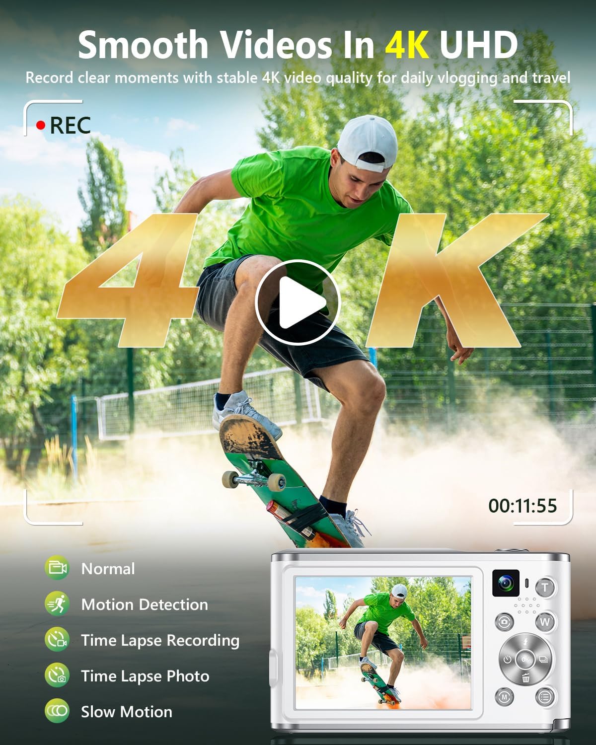 4K Digitalkamera für Vlogging  – Photography Youtube Bewertung und Preis
