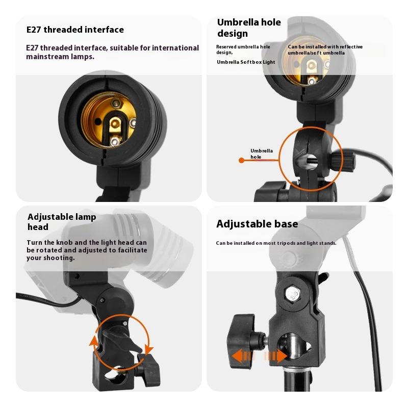 1,8 M Kabel E27 Sockel Softbox – Photography Umbrella Lights Bewertung und Preis
